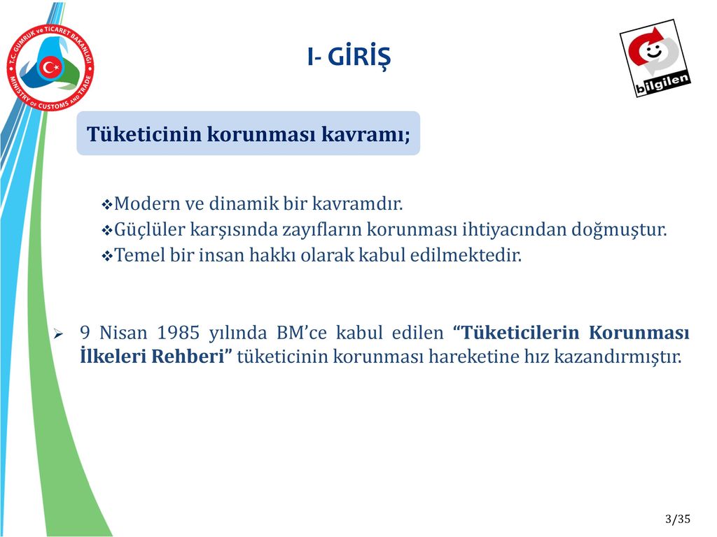 6502 SAYILI TÜKETİCİNİN KORUNMASI HAKKINDA KANUN VE UYGULAMALARI ppt